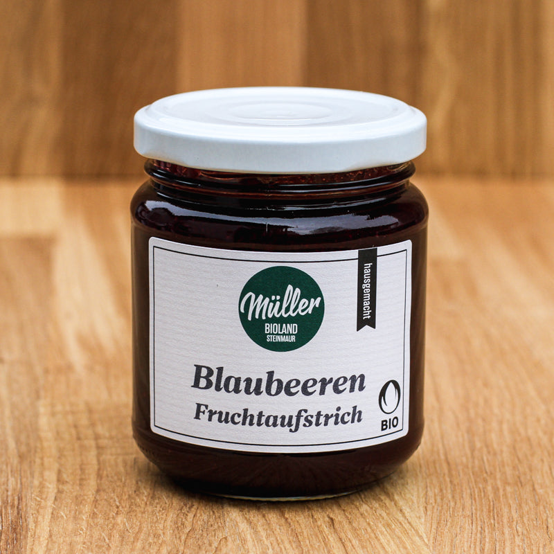 Blaubeeren Fruchtaufstrich